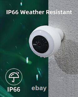 Noorio Floodlight Cam Battery Pro B310 Outdoor Security Camera 16GB