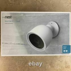OB Google Nest Cam IQ Outdoor Security Camera- 2 Pack White