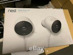 OB Google Nest Cam Outdoor Security Camera 2-Pack nc2400es