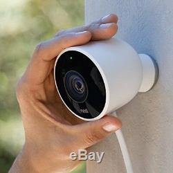 OB Nest Cam Outdoor 1080p Security Camera White
