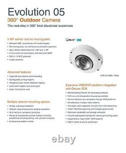 Pelco Security Camera 360 Surveillance Outdoor Network Wired IP Cam EVO-05NMD
