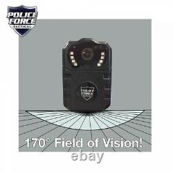 Police Force Tactical Body Camera/Dash Cam Pro HD PFBCPHD