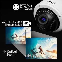 Pyle PIPCAMHD47 Weatherproof HD Hi-Res IP Camera Outdoor WiFi Security Cam