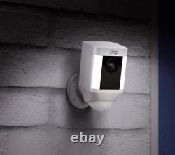 RING Spotlight Cam -Battery-Wi Fi Camera with Built in Siren & Lights -FREE POST