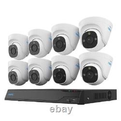 Reolink 4K+ 16-Channel 4TB 8-Cam Wired Security Camera System