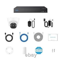 Reolink 4K+ 16-Channel 4TB 8-Cam Wired Security Camera System