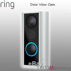 Ring Door View Cam Peephole Video 1080p Wireless Security Camera 2 Way Audio