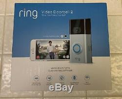 Ring Doorbell 2 Security Cam BRAND NEW FACTORY SEALED + Free Priority Shipping