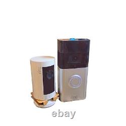 Ring Doorbell 3 Plus and Indoor Cam Wireless Security Camera and Doorbell