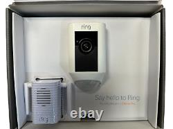 Ring Floodlight Cam & Chime Pro Hardwire Security Camera Grade A- Read