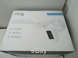 Ring Floodlight Cam Motion Activated Security Cam & Floodlight withSiren 1080p NEW