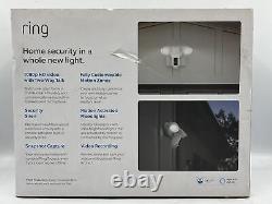 Ring Floodlight Cam Motion Activated Security Camera White New Sealed