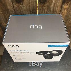 Ring Floodlight Cam Outdoor Security Camera Black BRAND NEW Factory Sealed