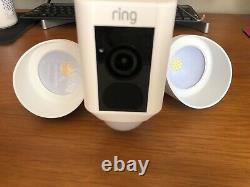 Ring Floodlight Cam Wired Plus White