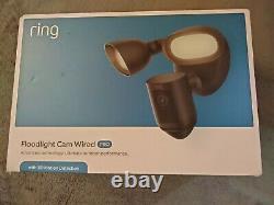 Ring Floodlight Cam Wired Pro Camera 3D Motion-Activated HD Security Black 2021