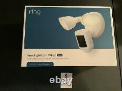 Ring Floodlight Cam Wired Pro Camera 3D Motion-Activated HD Security White 2021