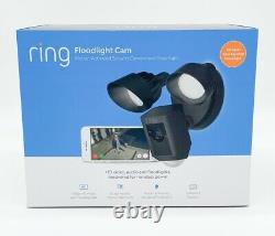 2-Way Talk Ring Floodlight Camera Motion-Activated 1080P Security Cam w/ Siren