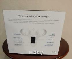 Ring Floodlight Camera Motion-Activated HD Security Cam Two-Way Talk &Siren