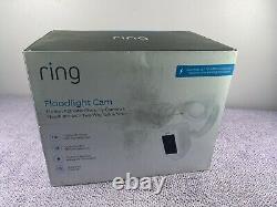 Ring Floodlight Camera Motion-Activated HD Security Cam Two-Way Talk and Siren W