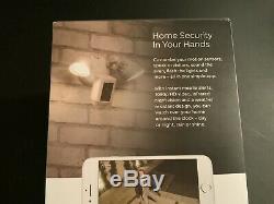 Ring Floodlight Camera Motion HD Security Cam White Alexa Certified Refurbished