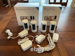 Ring Indoor Cam, Compact Plug-In HD security camera (group of 4) excellent cond