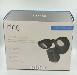 Ring Outdoor Floodlight Cam with Motion Activated Camera & Floodlight, Black