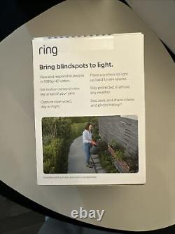 Ring Spotlight Cam Battery Advanced Outdoor Camera Brand New in Box