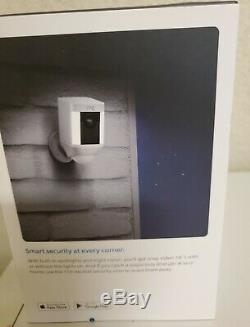 Ring Spotlight Cam Battery Camera and Ring Solar Security Sign New
