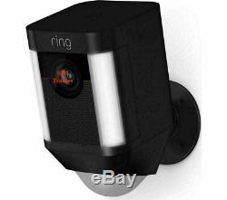 Ring Spotlight Cam Battery HD Camera with Two-Way Talk & Spotlights Security NEW