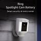 Ring Spotlight Cam Battery HD Security Camera Built Two-Way Talk and a Siren