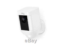 Ring Spotlight Cam Battery HD Security Camera with Built Two-Way Talk and a