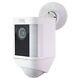 Ring Spotlight Cam Battery HD Security Camera with Two-Way Talk & Siren White