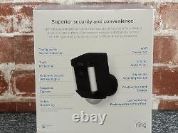 Ring Spotlight Cam Battery Outdoor Security Camera Black NEW FREE SHIPPING