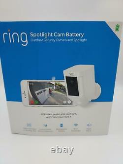 Ring Spotlight Cam Battery Outdoor Security Camera & Spotlight