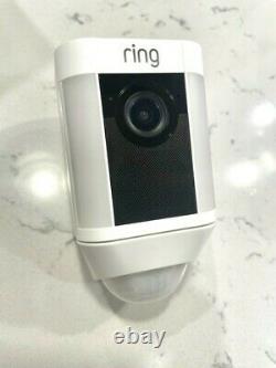 Ring Spotlight Cam Battery Outdoor Security Camera and Spotlight USED