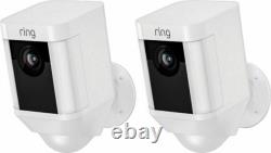 Ring Spotlight Cam Battery-Powered Security Camera 8X81X7-WEN0
