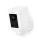 Ring Spotlight Cam Battery Rectangle Security Wireless Surveillance Camera white