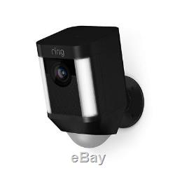 Ring Spotlight Cam Battery Security Camera 8SB1S7-BEN0 Black Brand New