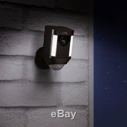 Ring Spotlight Cam Battery Security Camera 8SB1S7-BEN0 Black Brand New