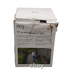 Ring Spotlight Cam Battery Security Camera Black Imperfect Box