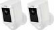 Ring Spotlight Cam Battery (Wire Free Camera, 2 Pack, White) Factory Sealed