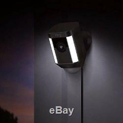 Ring Spotlight Cam Battery Wire-Free HD Security Camera Two-Way Talk 8SB1S7-BEN0