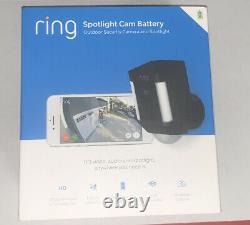 Ring Spotlight Cam HD Security Camera with 1080p HD Video & Two-Way Audio, Black