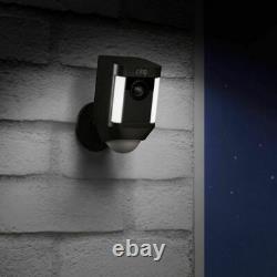 Ring Spotlight Cam HD Security Camera with Two-Way Talk & Siren Work with Alexa