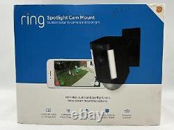 Ring Spotlight Cam Mount Indoor/Outdoor 1080p Wi-Fi Wireless Security Camera New