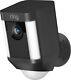 Ring Spotlight Cam Outdoor Battery Powered Security Camera Black