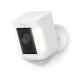 Ring Spotlight Cam Plus Battery Security Video Camera Color Night Vision White