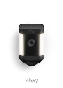 Ring Spotlight Cam Plus Wireless 1080p Battery Surveillance Camera Black