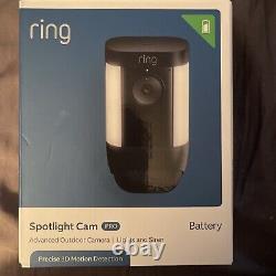 Ring Spotlight Cam Pro Outdoor Wireless 1080p Battery Surveillance Camera
