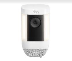 Ring Spotlight Cam Pro Wireless 1080p Battery Surveillance Camera (WHITE)